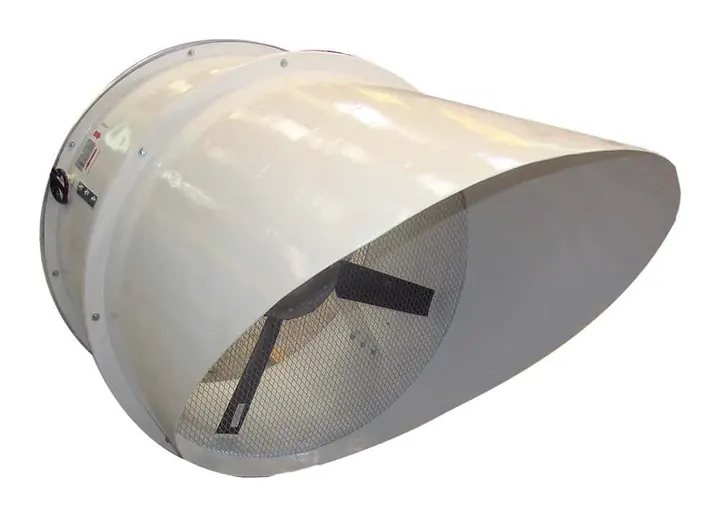 Exaustor Axial de Parede EP103 1030mm em Fibra de Vidro PRFV - Brasfaiber