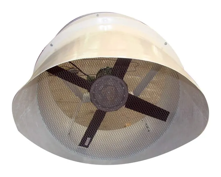 Exaustor Axial de Parede EP103-W 1030mm com Base W - Vista Lateral - Brasfaiber