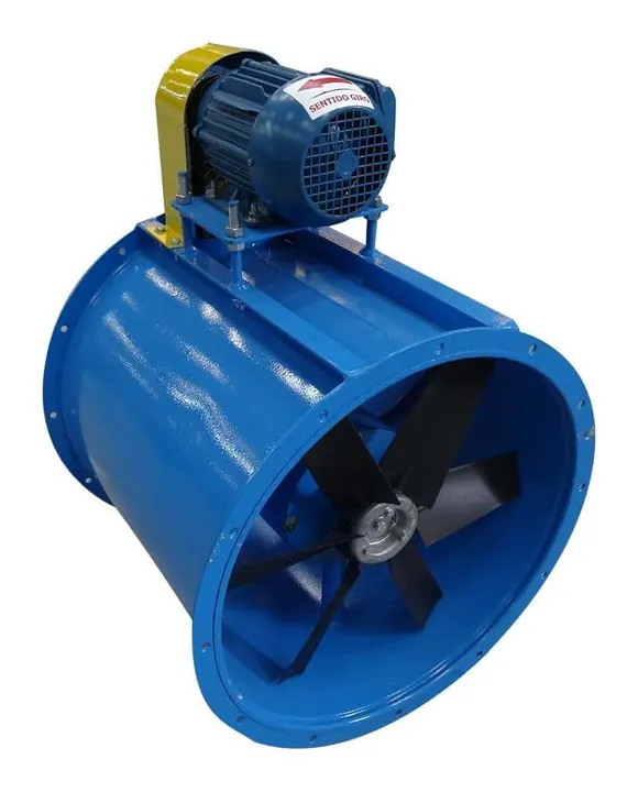Exaustor Axial de Transmissao Indireta ETA40 400mm em Fibra de Vidro - Brasfaiber