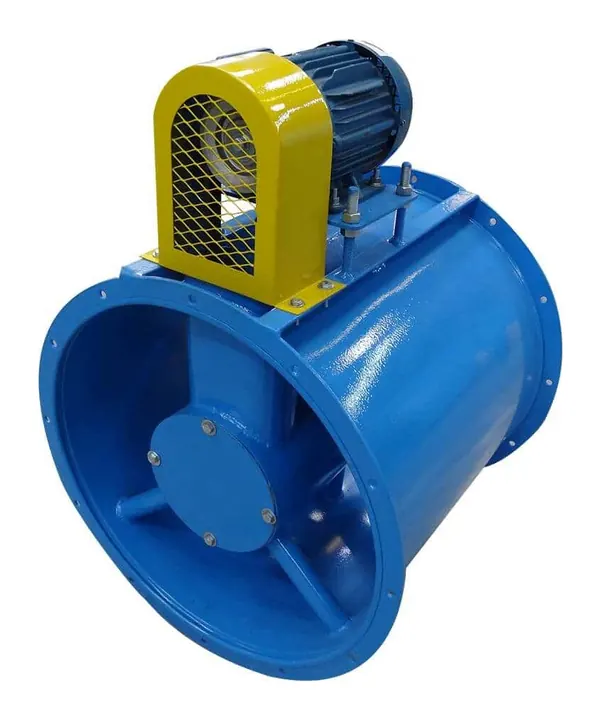 Exaustor Axial de Transmissao Indireta ETA40 400mm - Detalhe Polias e Correias - Brasfaiber