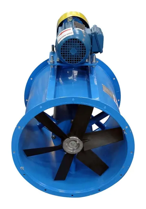 Exaustor Axial de Transmissao Indireta ETA50 500mm em Fibra de Vidro - Brasfaiber