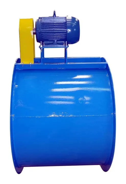 Exaustor Axial de Transmissao Indireta ETA90 900mm - Detalhe Polias e Correias - Brasfaiber