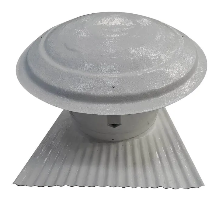 Exaustor Axial Enclausurado de Telhado ET45-E 450mm - Detalhe Interno - Brasfaiber
