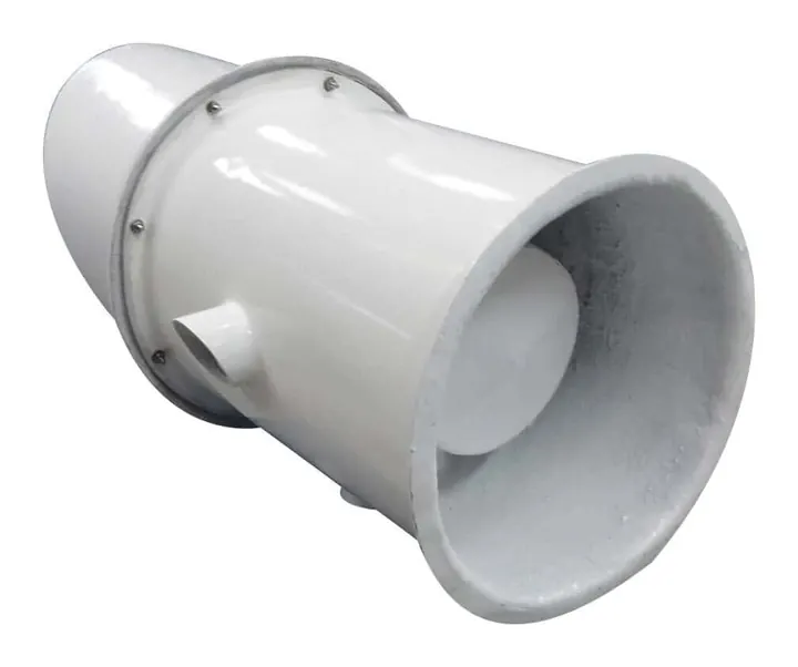 Exaustor Axial Enclausurado de Parede EP45-E 450mm - Vista Lateral - Brasfaiber