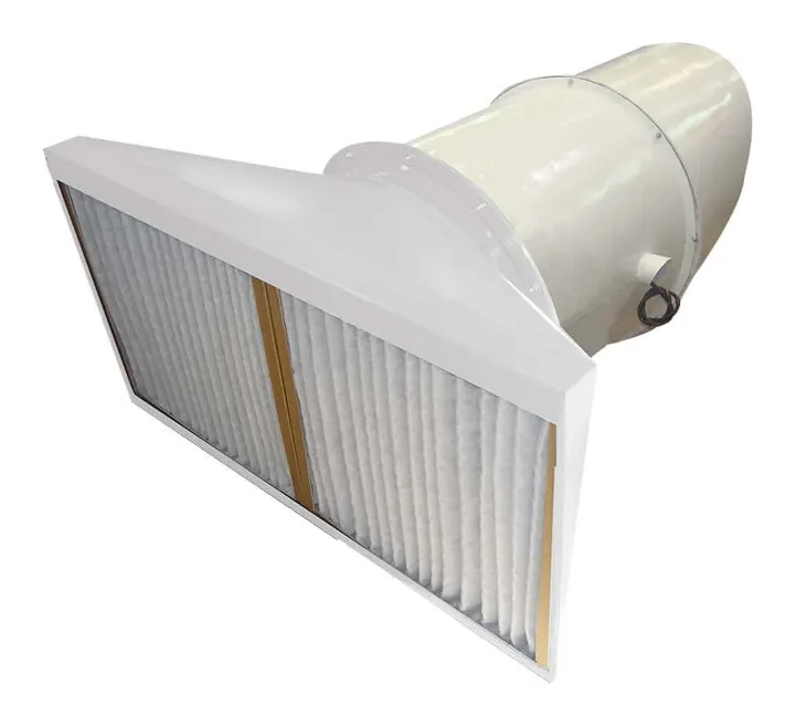 Exaustor Enclausurado de Parede EP53-E-F 530mm com Filtro para Gases Corrosivos - Brasfaiber