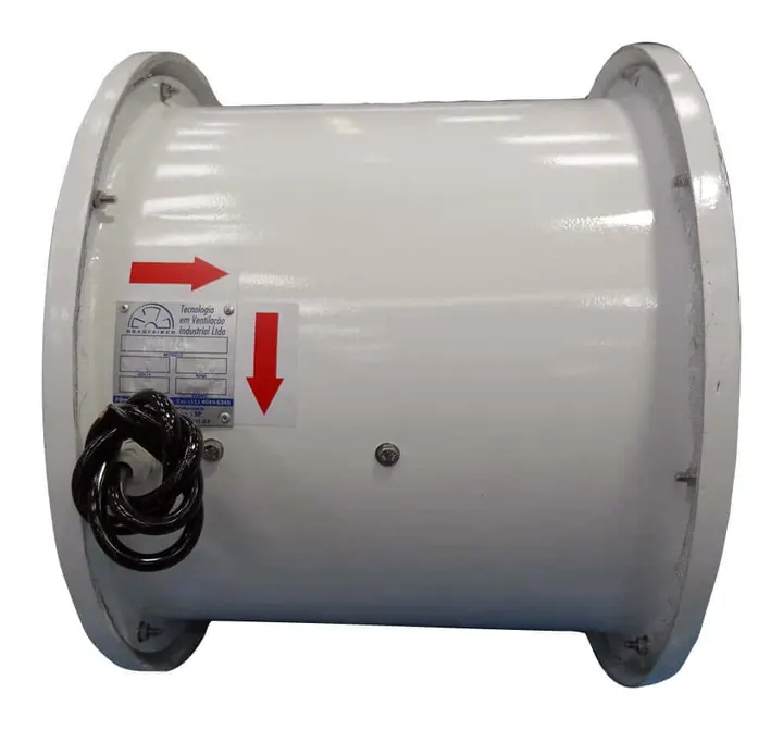 Ventilador Axial Industrial em Fibra