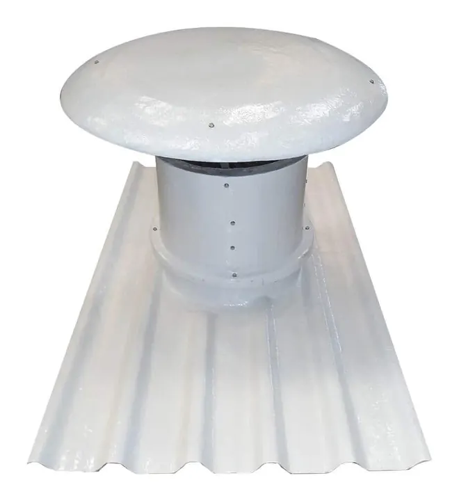 Ventilador Axial de Telhado VT53 em Fibra de Vidro 500mm - Brasfaiber