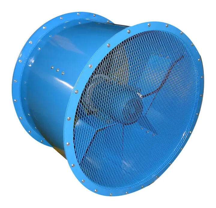 Ventilador axial à prova de explosão 600mm — Ventilador Axial à Prova de Explosão