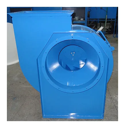 Ventilador Centrífugo Industrial em Aço Carbono Vista Frontal - Brasfaiber