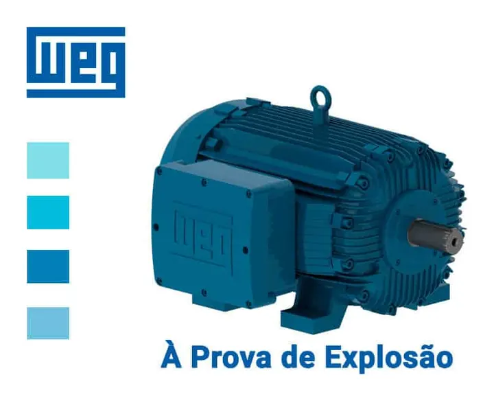Motor de Exaustor à Prova de Explosão