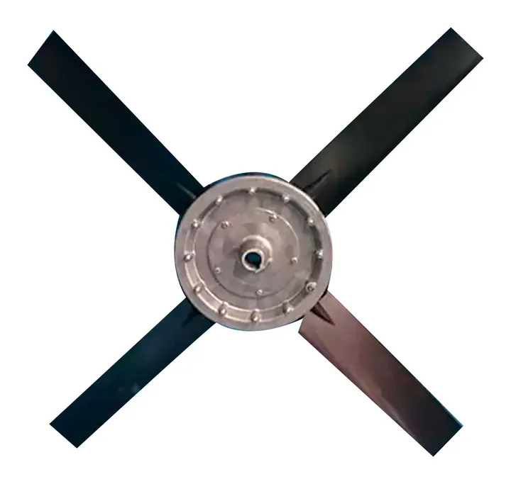 Helice para exaustor industrial em diversos materiais - Brasfaiber